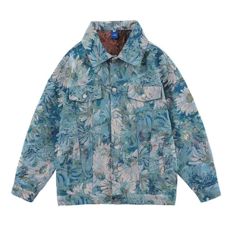 Veste décontractée vintage Van Gogh