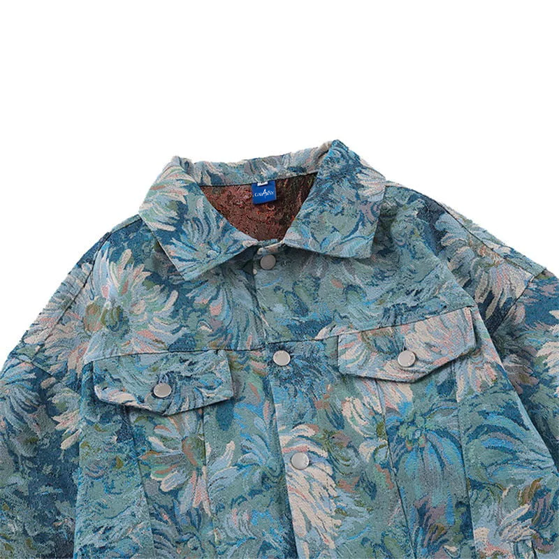 Veste décontractée vintage Van Gogh
