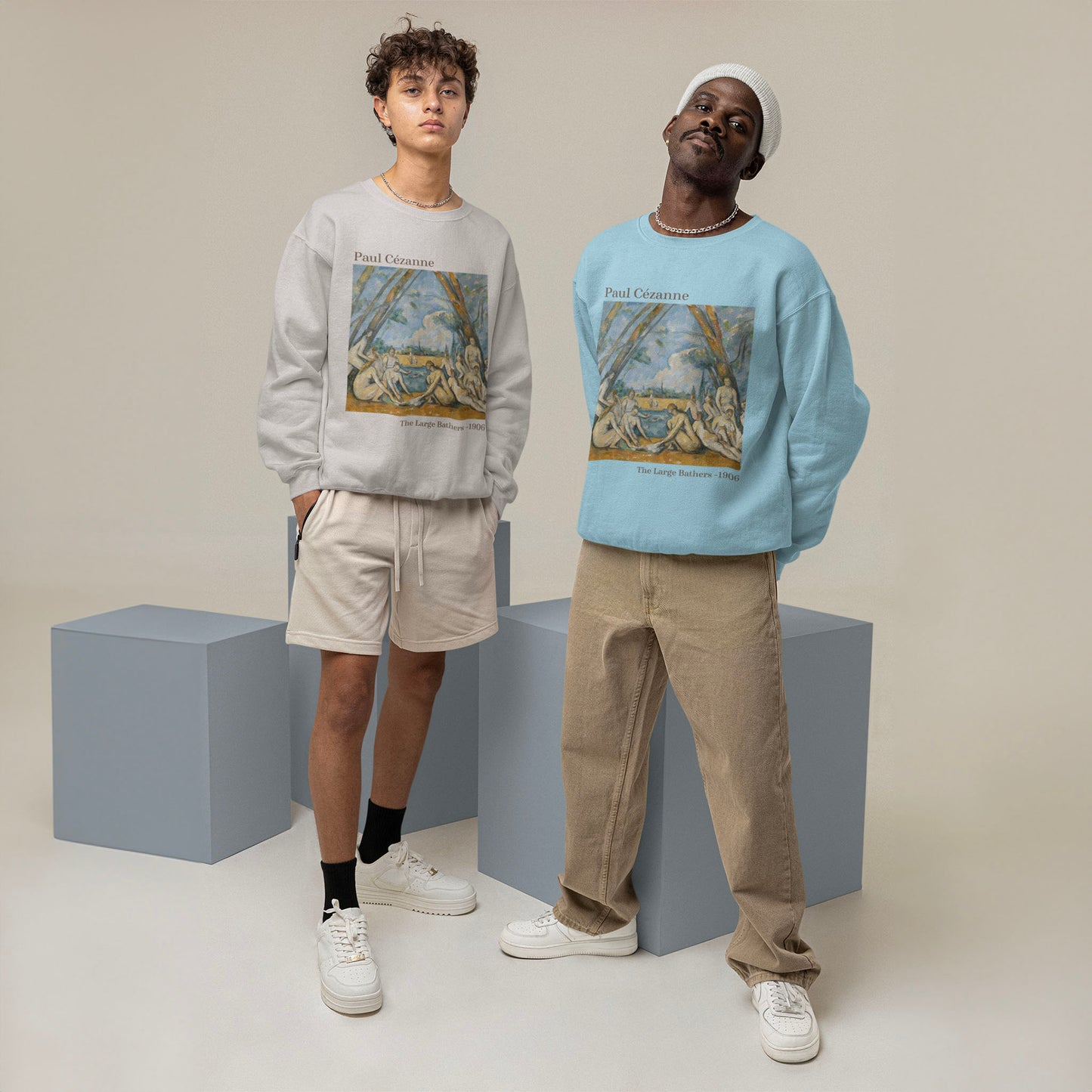 Sudadera Paul Cézanne Las grandes bañistas