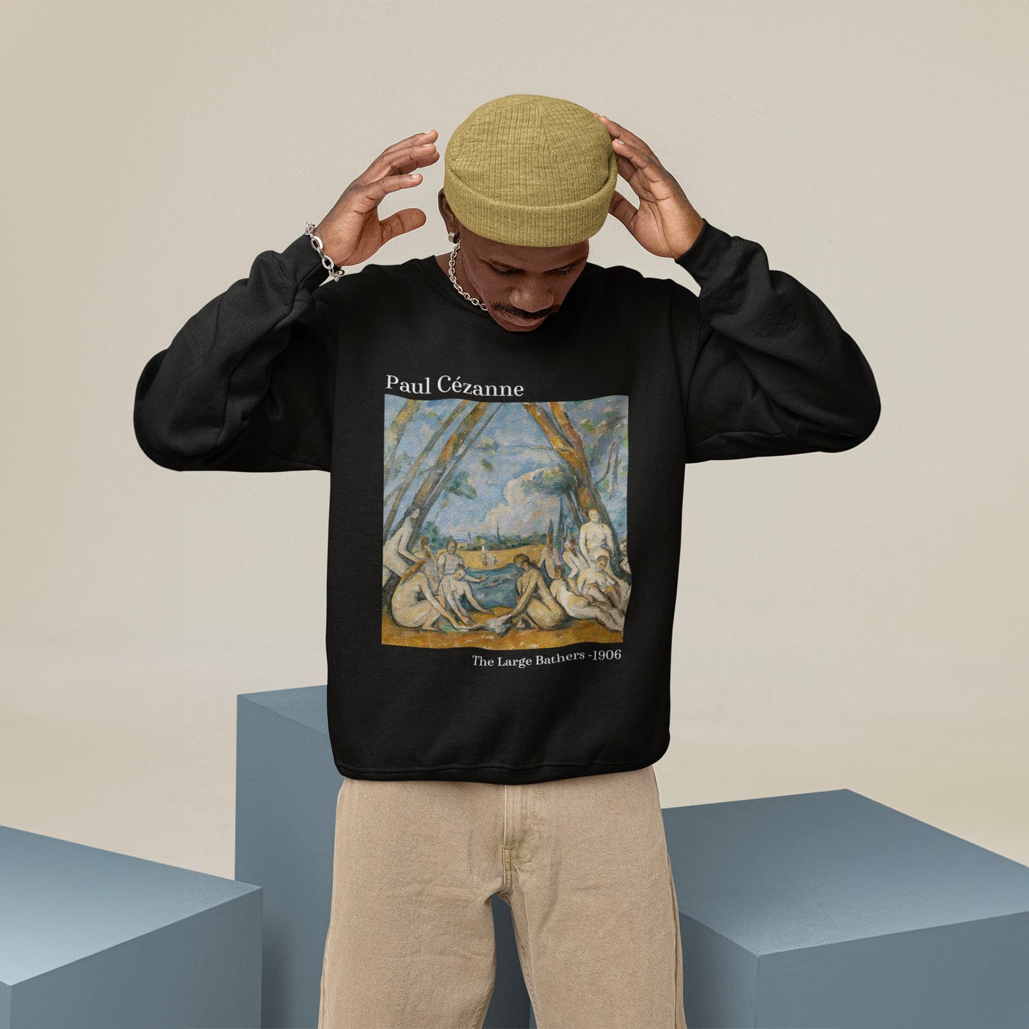 Sudadera Paul Cézanne Las grandes bañistas
