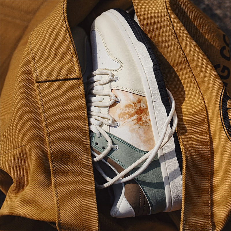 Zapatillas inspiradas en ángeles renacentistas
