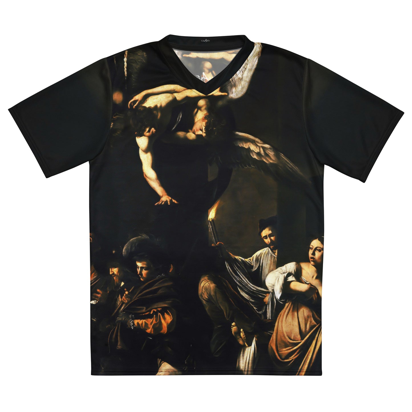 Maillot deportivo unisex Las Siete Obras de la Misericordia de Caravaggio