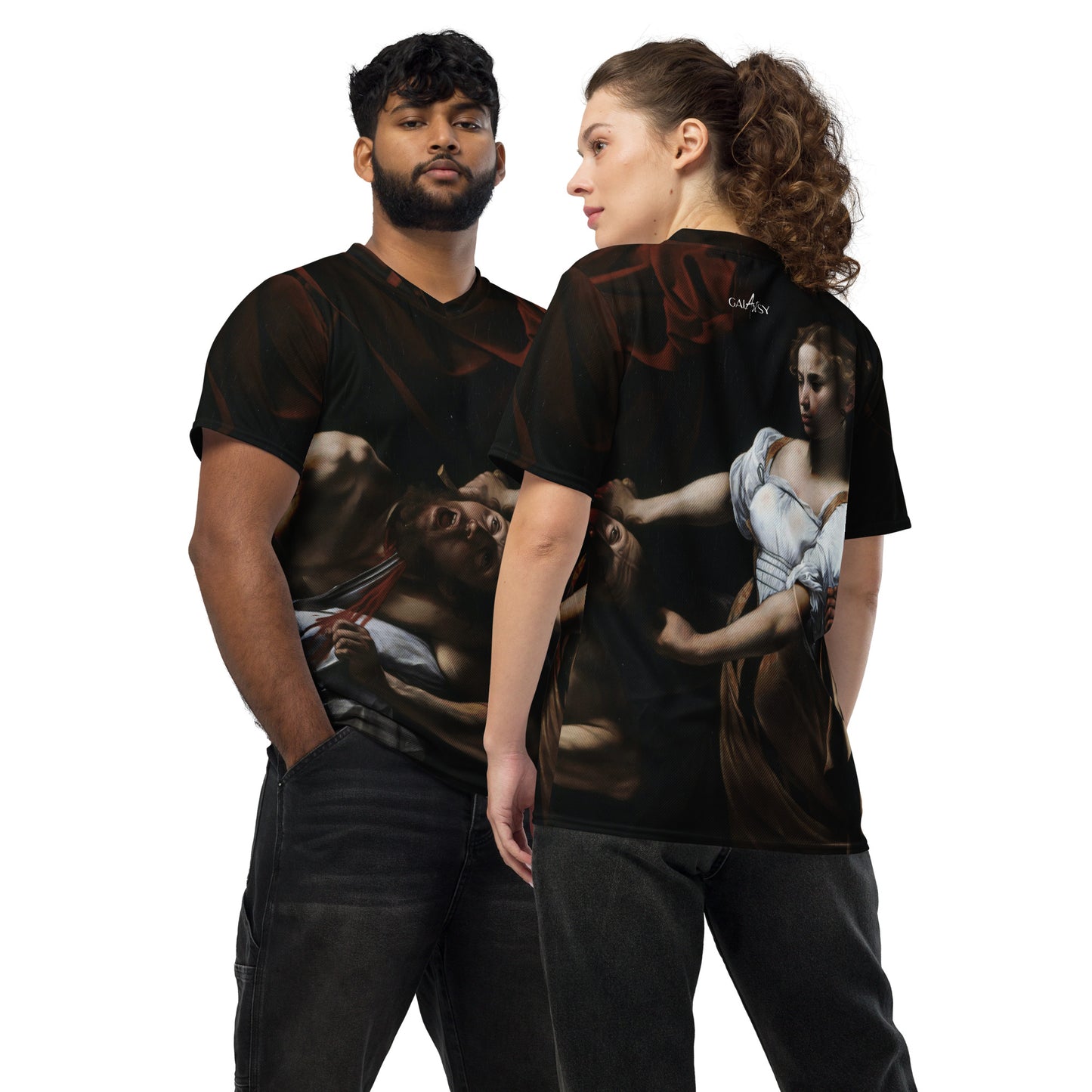Maillot deportivo unisex Judith decapitando a Holofernes
