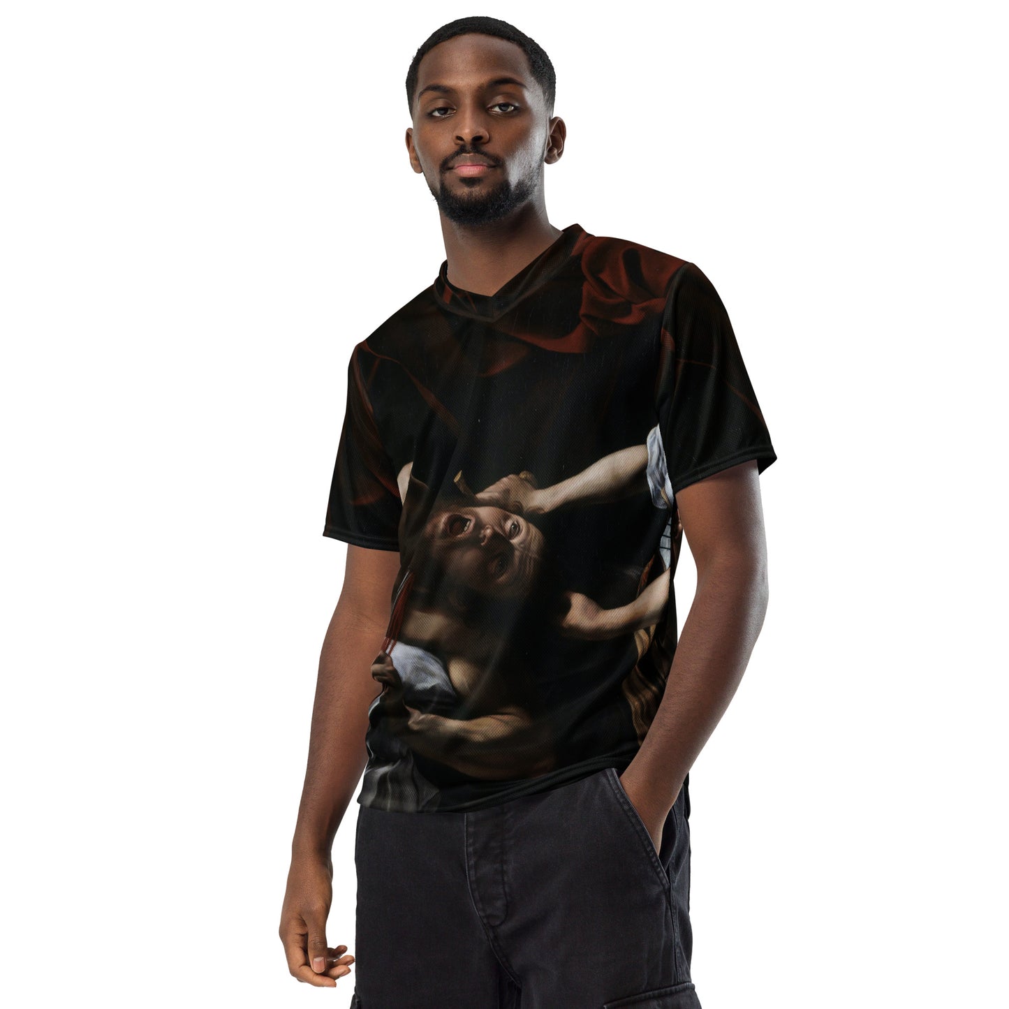 Maillot deportivo unisex Judith decapitando a Holofernes