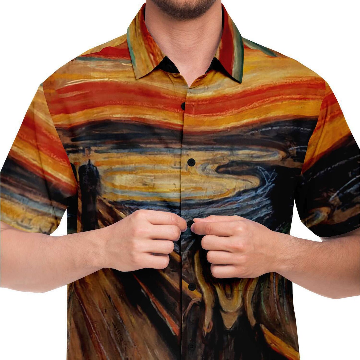 Munch The Scream CHEMISE BOUTONNÉE