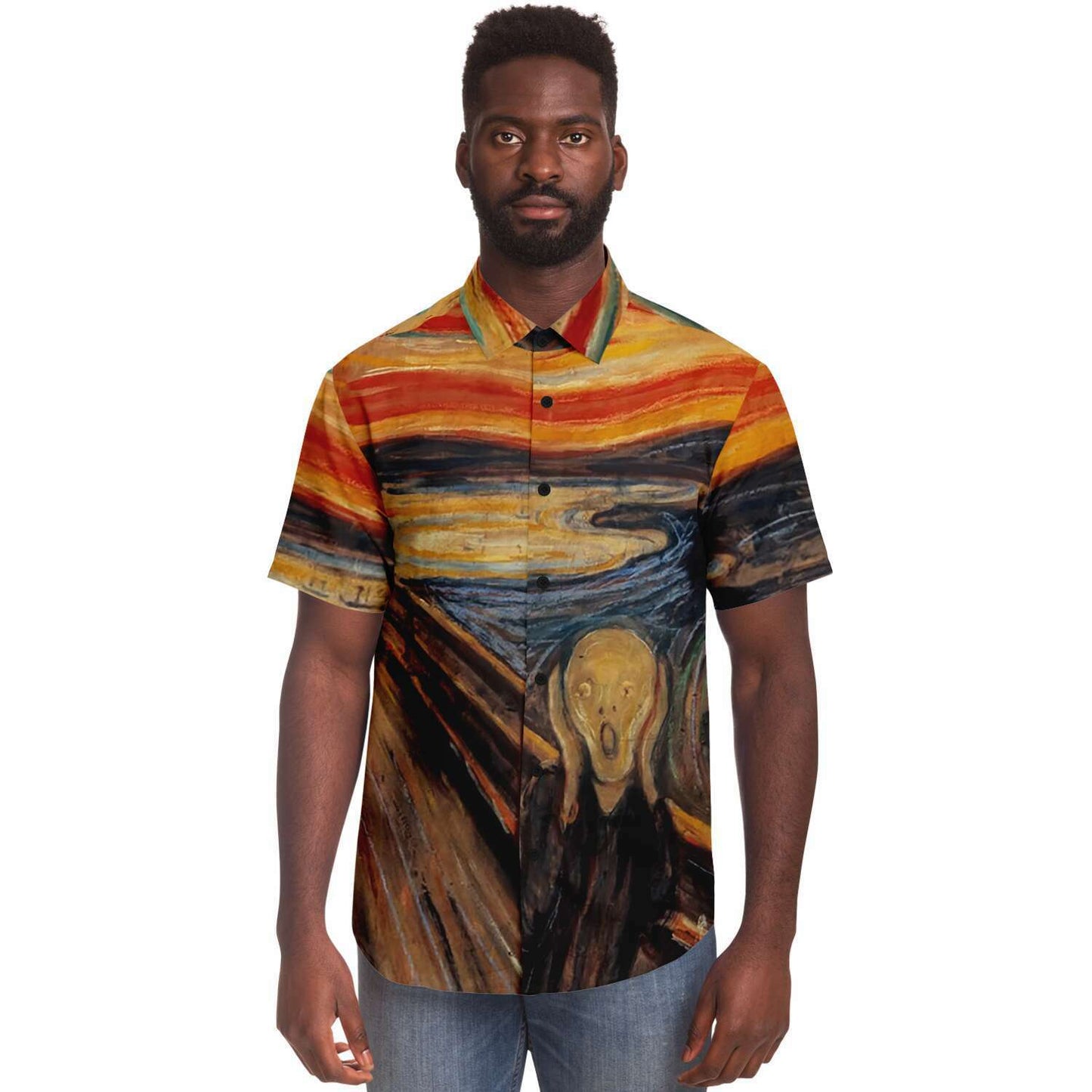 Munch The Scream CHEMISE BOUTONNÉE