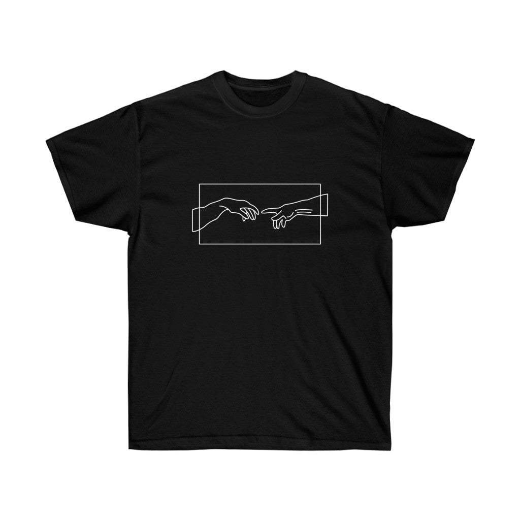 Camiseta minimalista creación de Adam