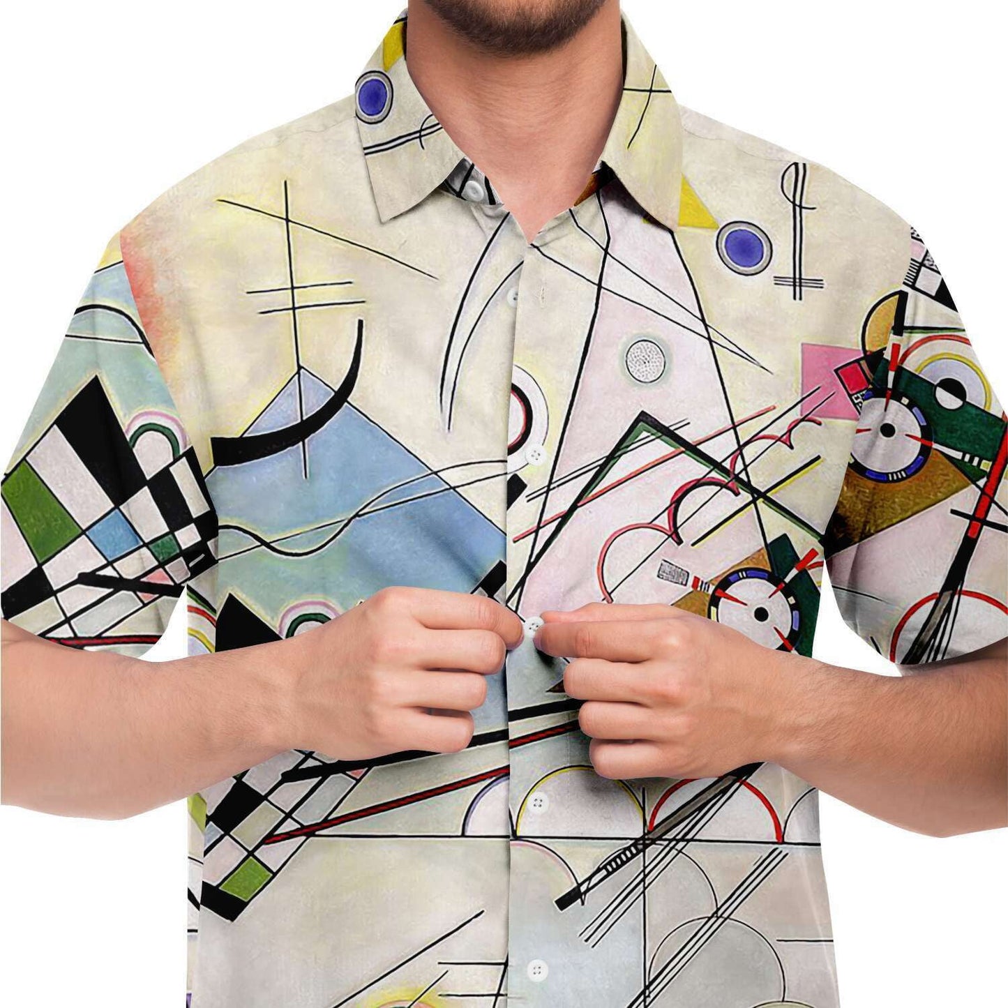 Wassily Kandinsky Composición CAMISA 8 BOTONES