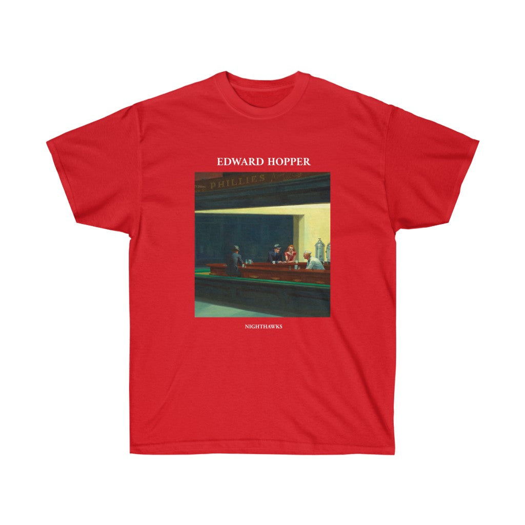 Camiseta Edward Hopper Nighthawks