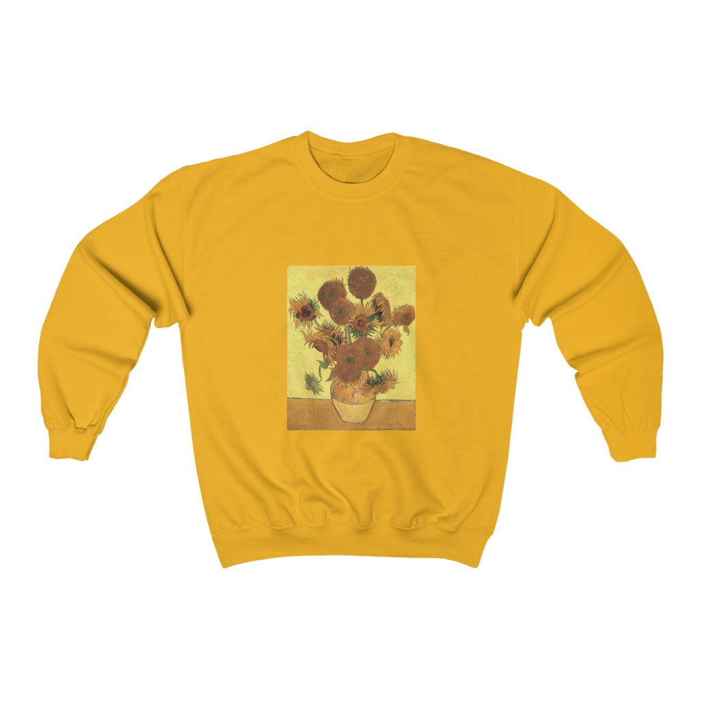Sudadera Vincent van Gogh Jarrón con Quince Girasoles