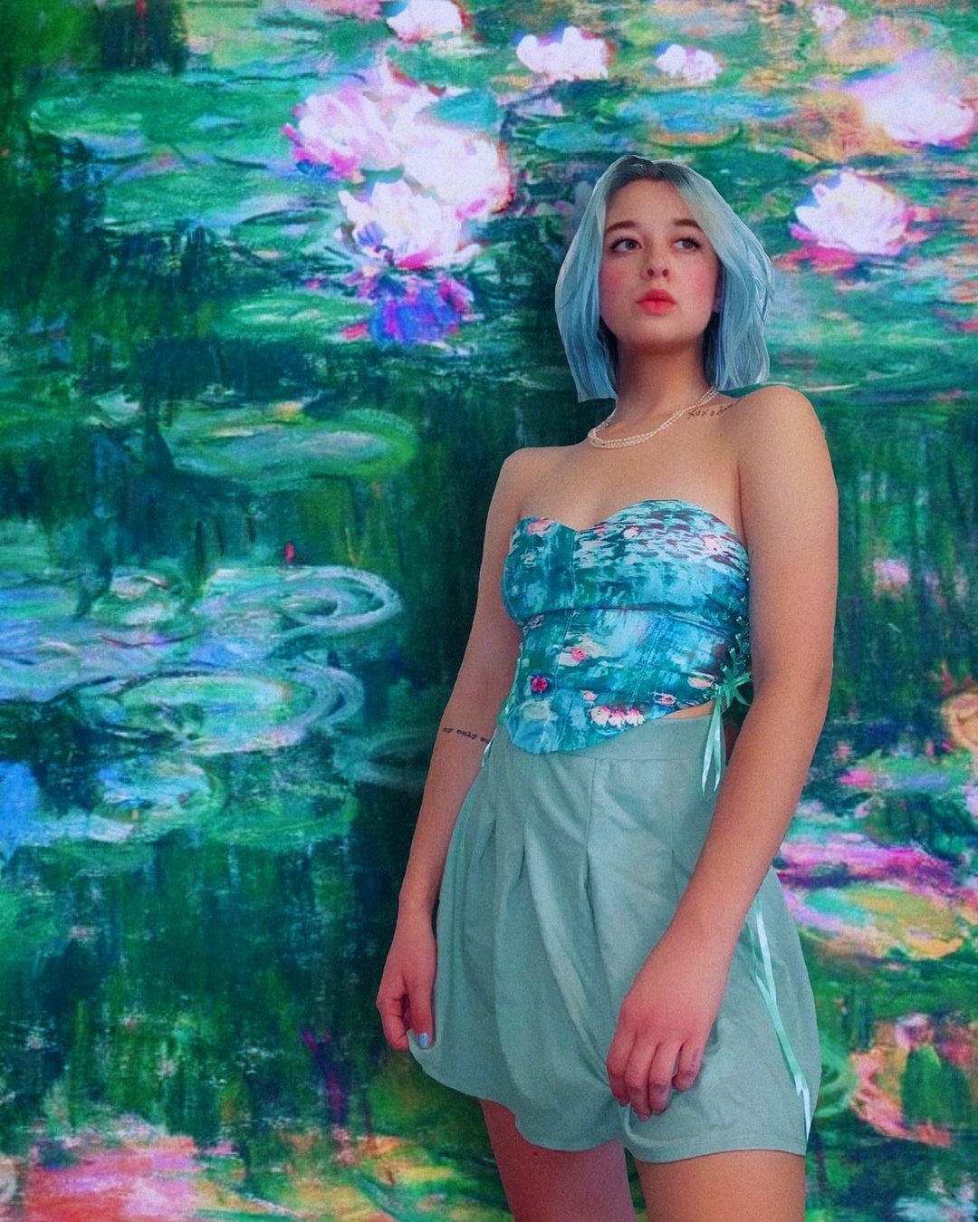 Top de nenúfares de Claude monet