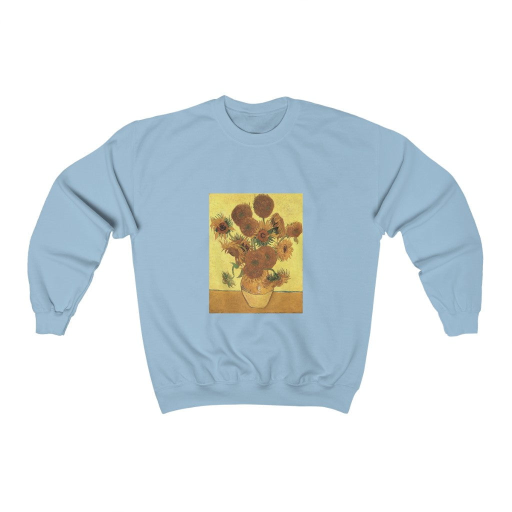 Sudadera Vincent van Gogh Jarrón con Quince Girasoles