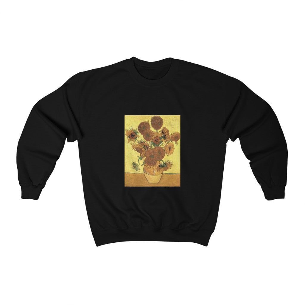 Sudadera Vincent van Gogh Jarrón con Quince Girasoles