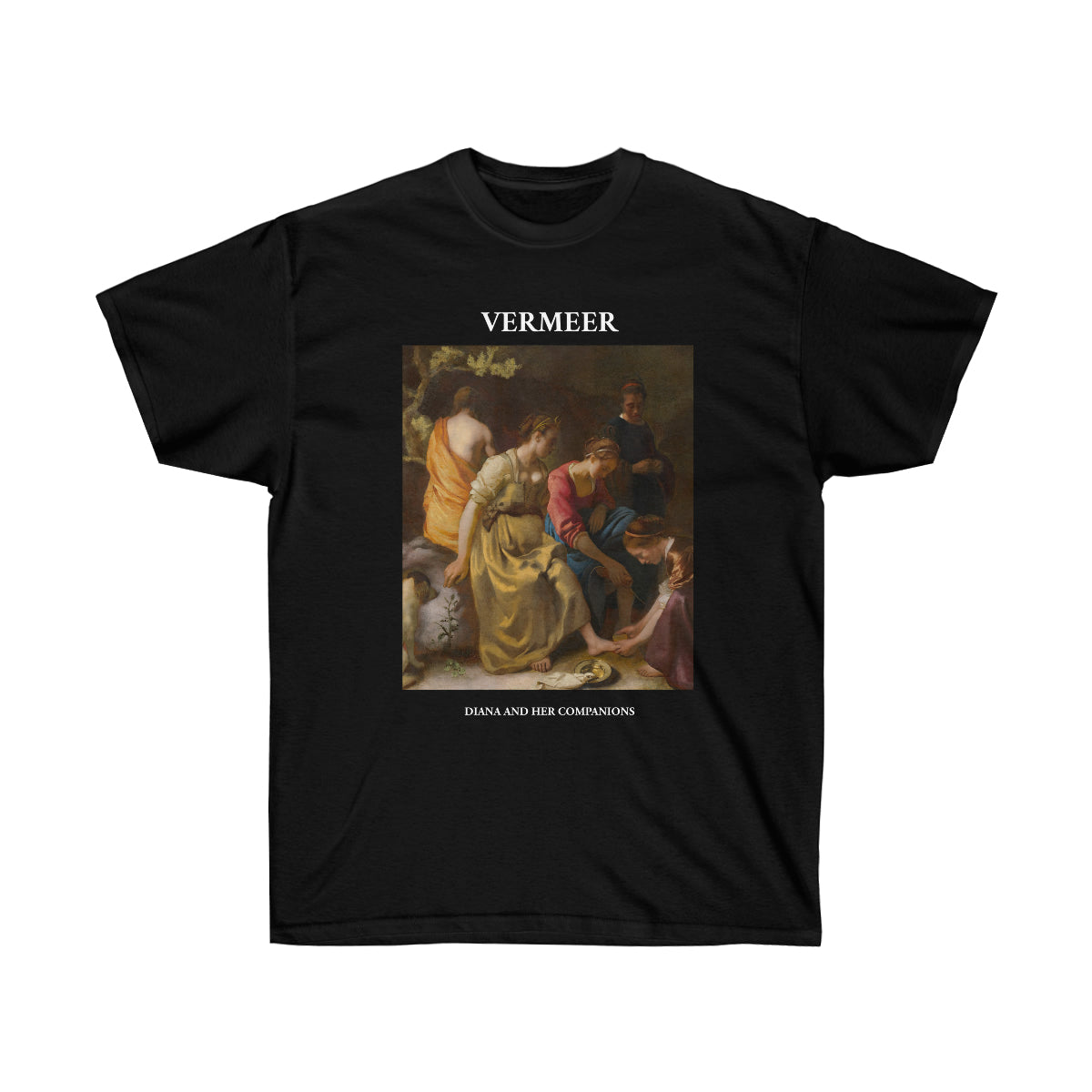 Vermeer Diana y sus compañeras camiseta