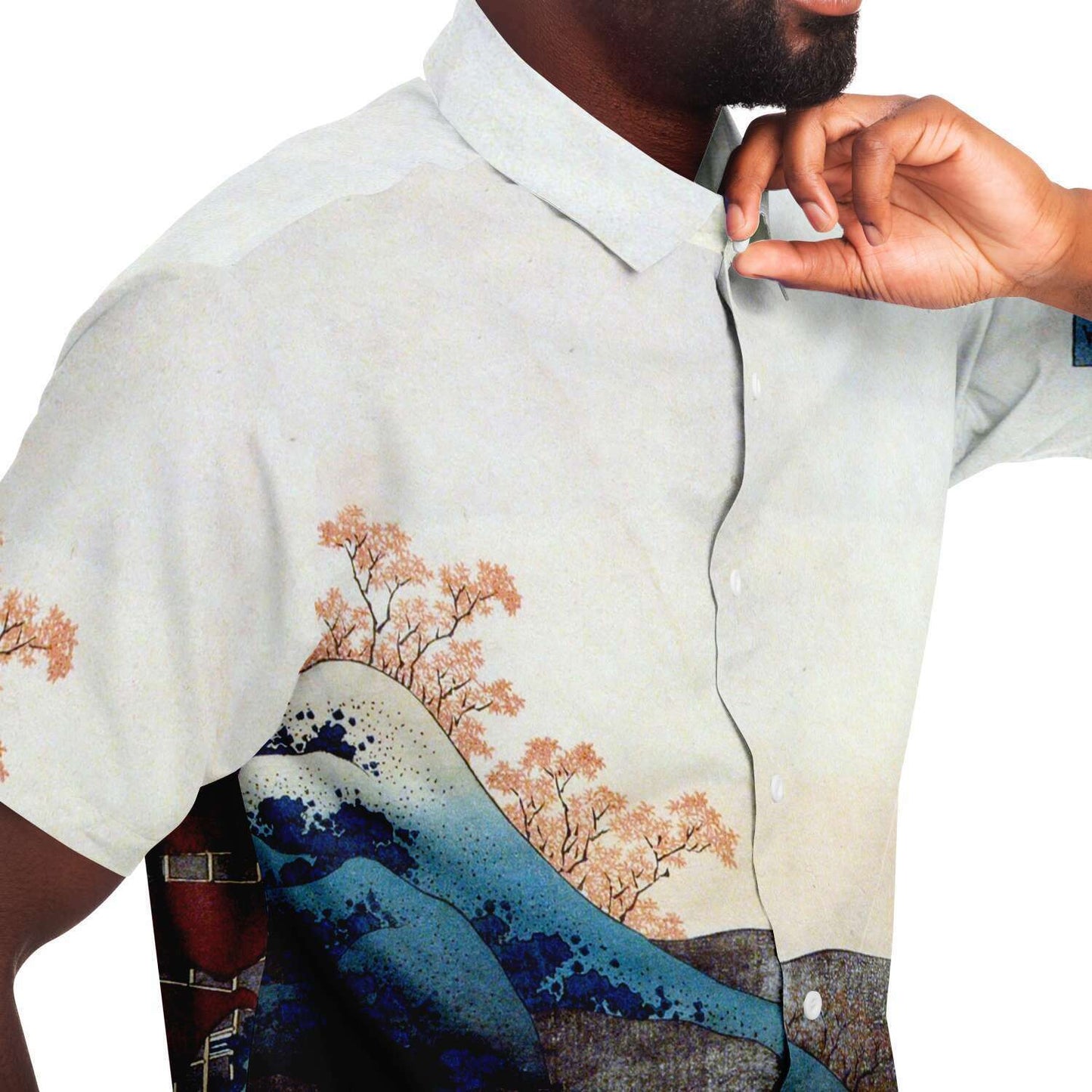 CHEMISE À BOUTONS Hokusai Sarumaru Dayu