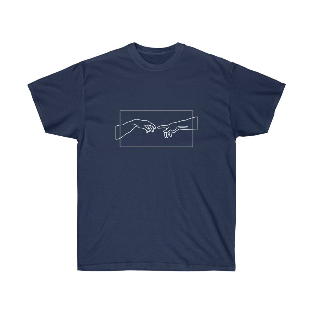 Camiseta minimalista creación de Adam