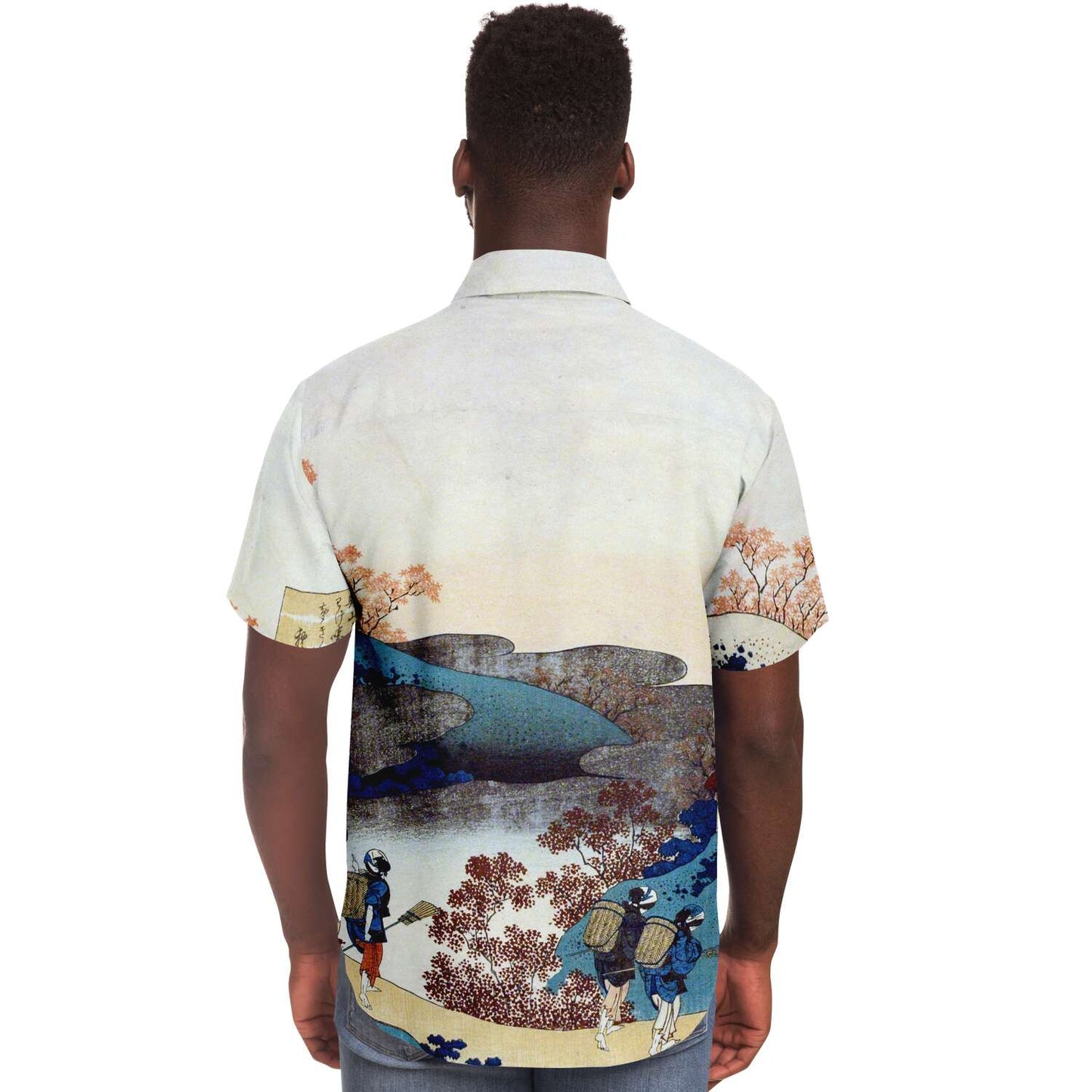 CHEMISE À BOUTONS Hokusai Sarumaru Dayu