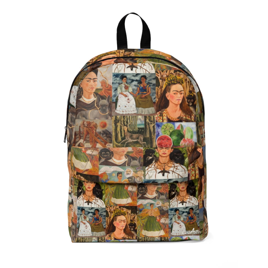 Mochila Frida Kahlo collage