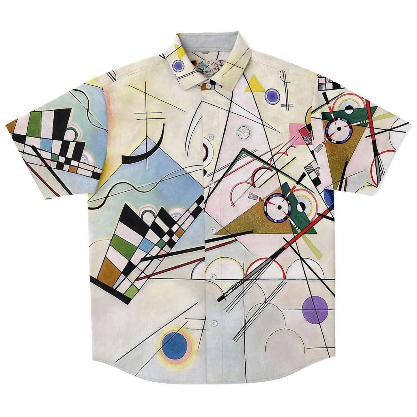 Wassily Kandinsky Composición CAMISA 8 BOTONES
