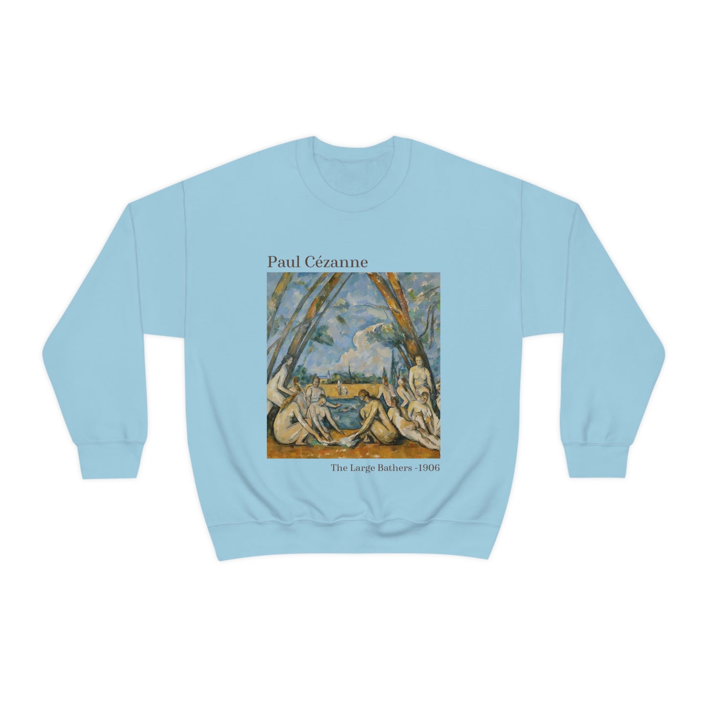 Sudadera Paul Cézanne Las grandes bañistas