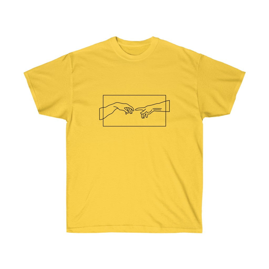 Camiseta minimalista creación de Adam