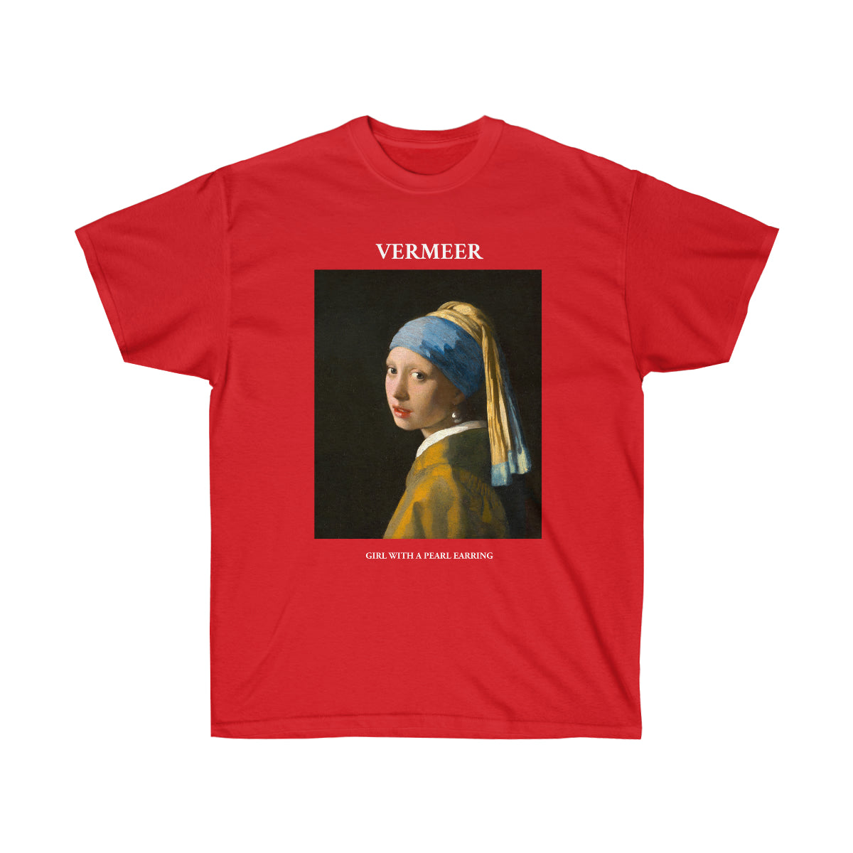 Camiseta de Vermeer La joven de la perla