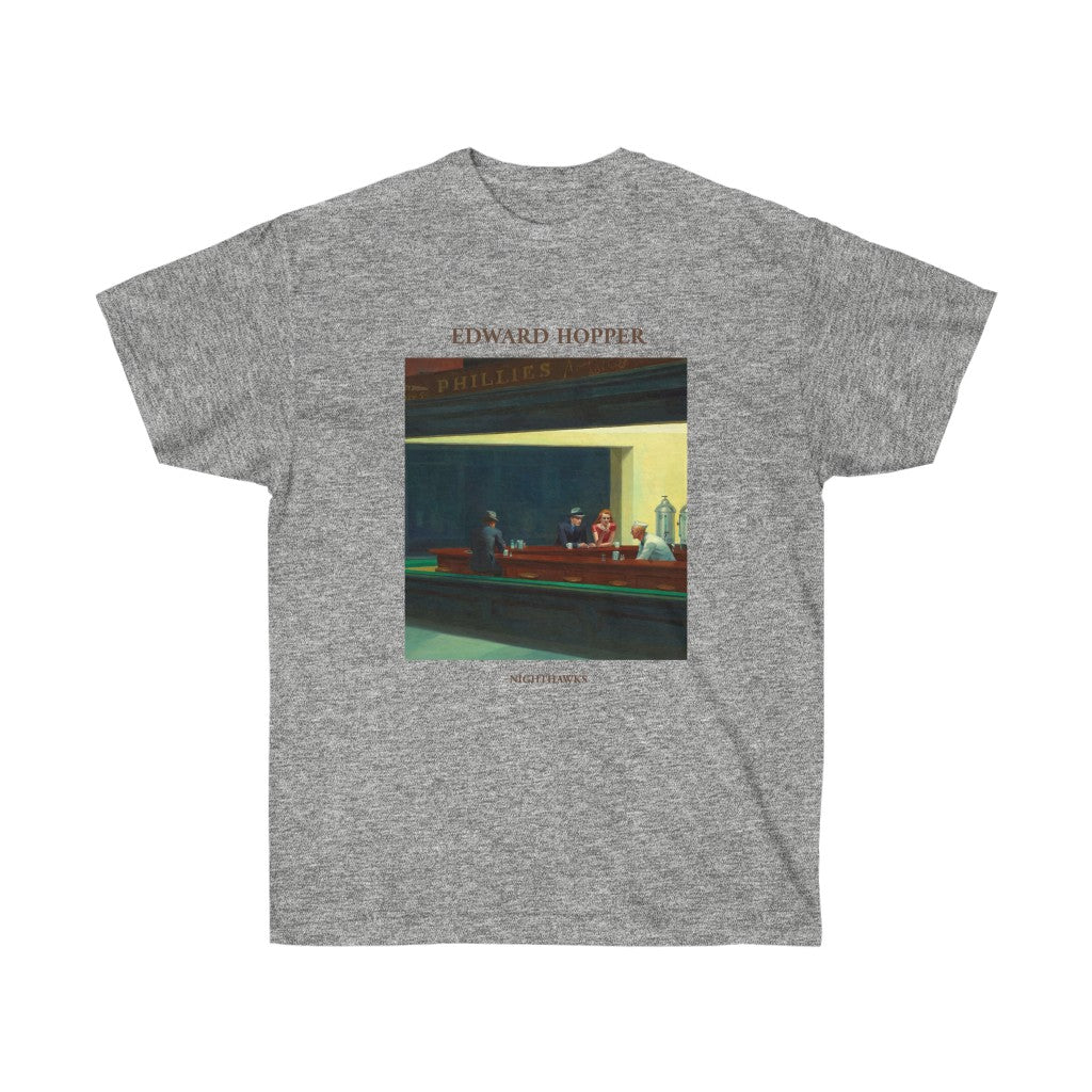Camiseta Edward Hopper Nighthawks
