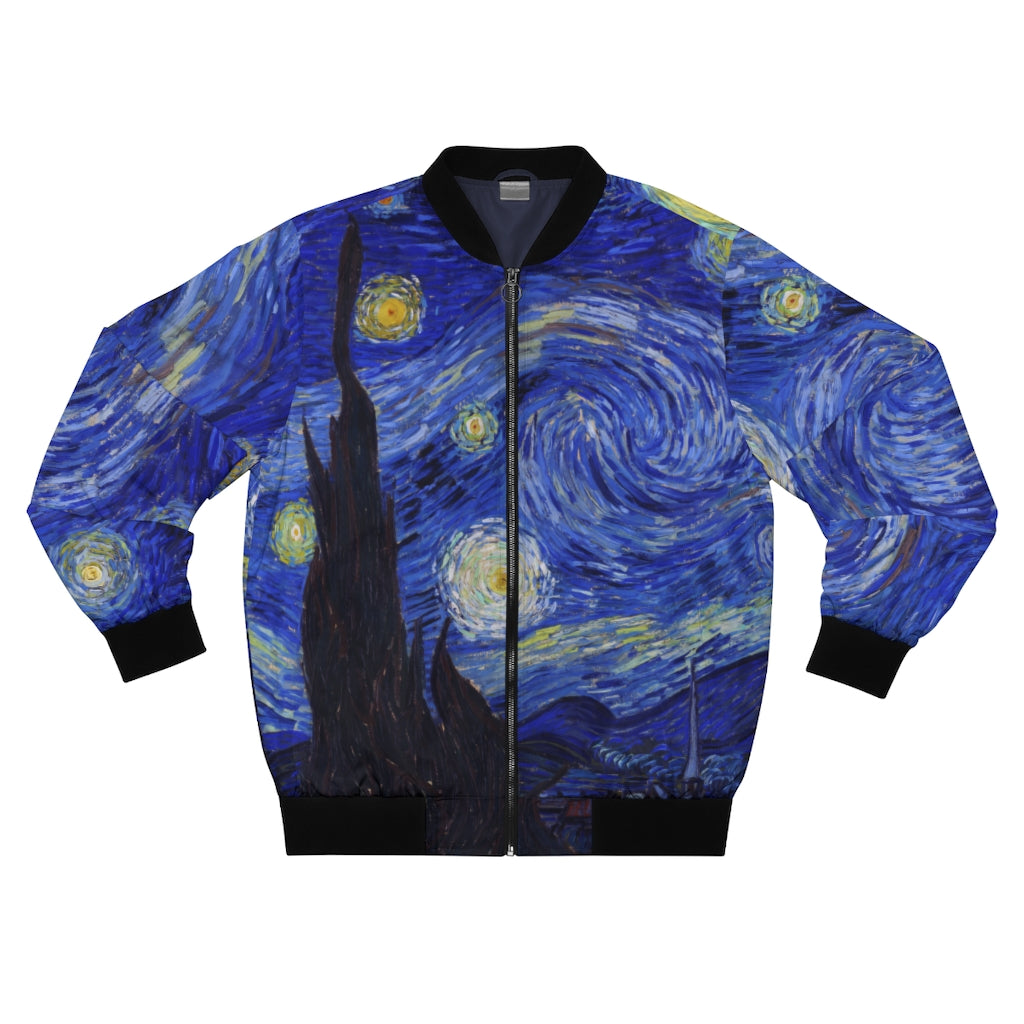 Chaqueta bomber noche estrellada
