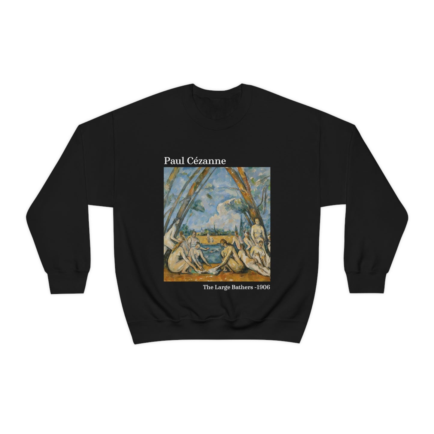 Sudadera Paul Cézanne Las grandes bañistas