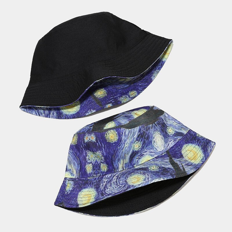 Chapeau bob nuit étoilée