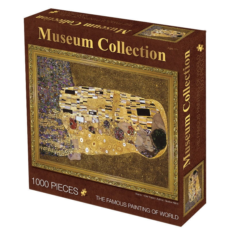 Rompecabezas duro de la colección del museo de 1000 piezas