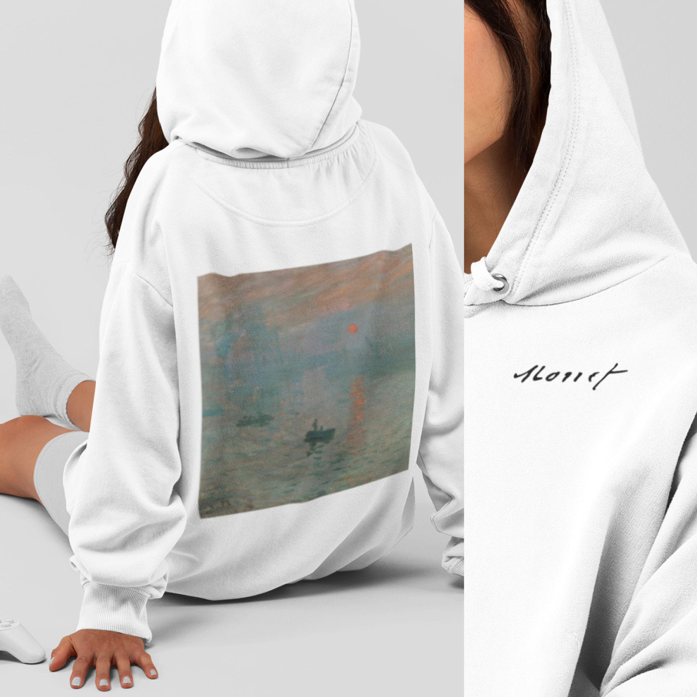 Monet - La sudadera con capucha de la firma
