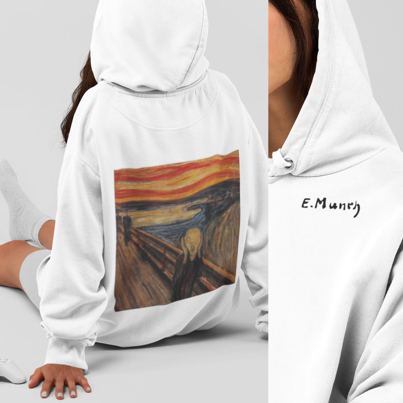 Munch - La sudadera con capucha de la firma