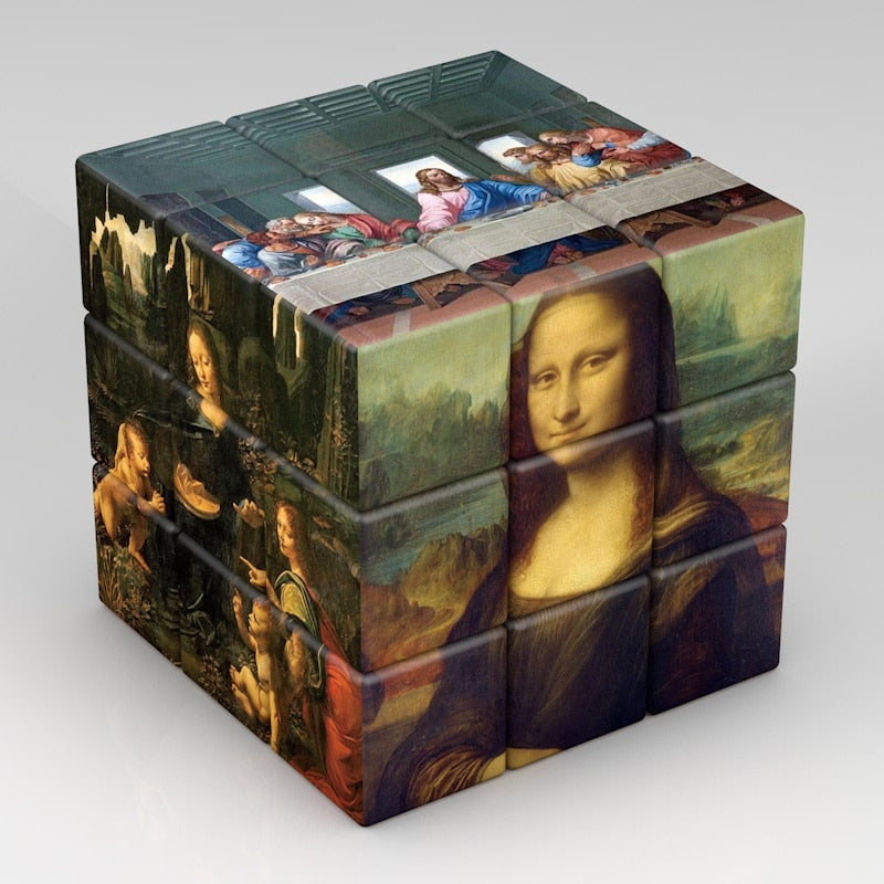 historia del arte cubos de rubik