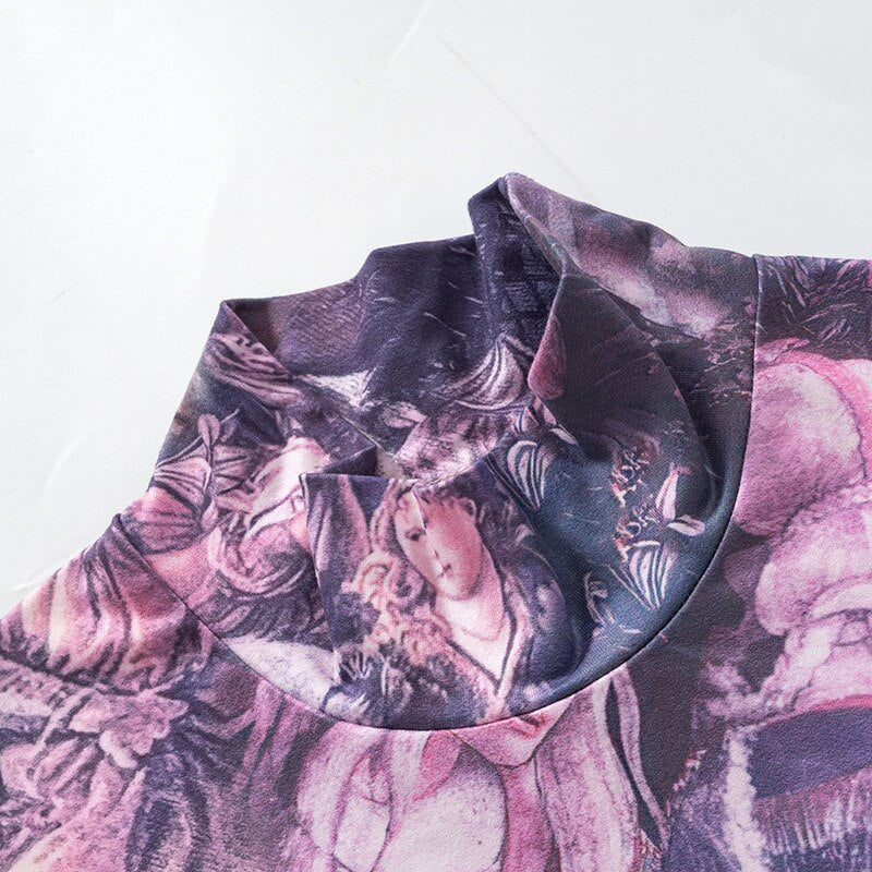 Haut inspiration Primavera Botticelli