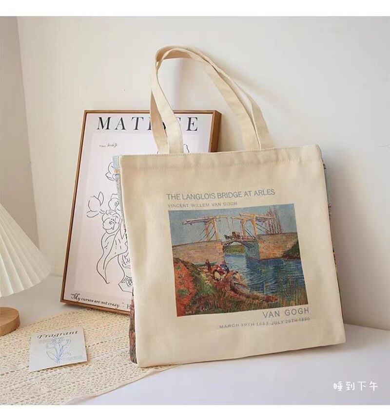 Bolsos tote artísticos de Van Gogh