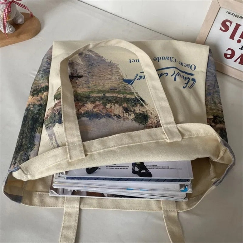 Bolso tote artístico de Claude Monet
