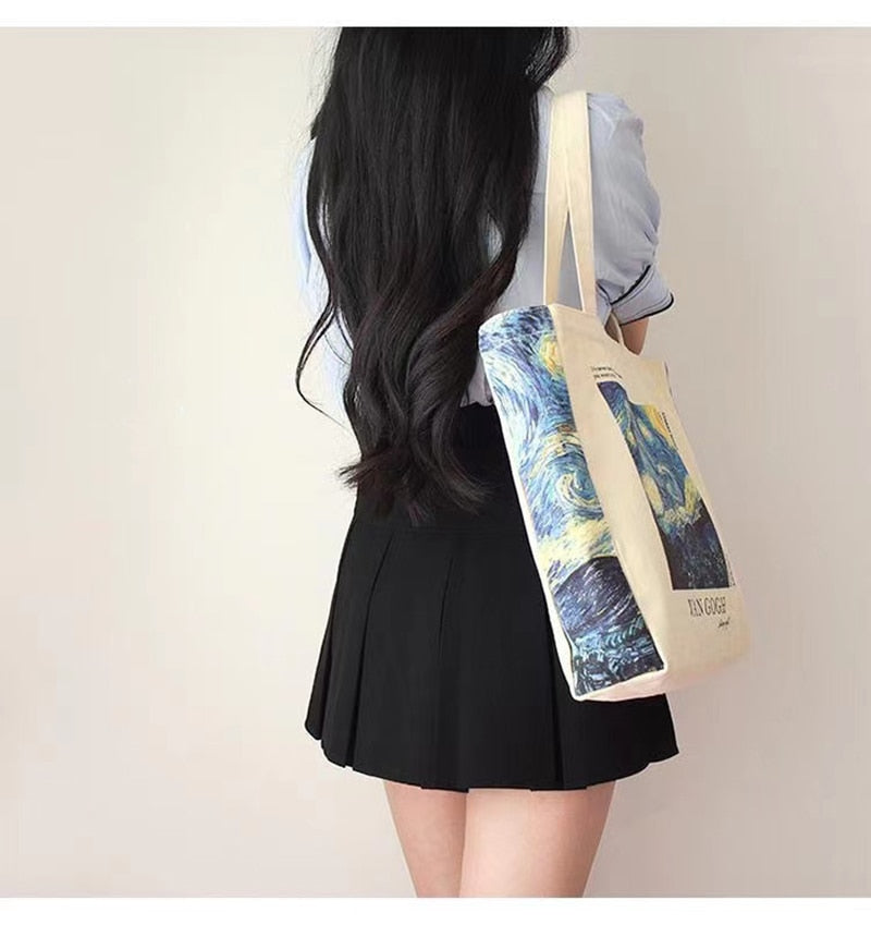 Bolsos tote artísticos de Van Gogh