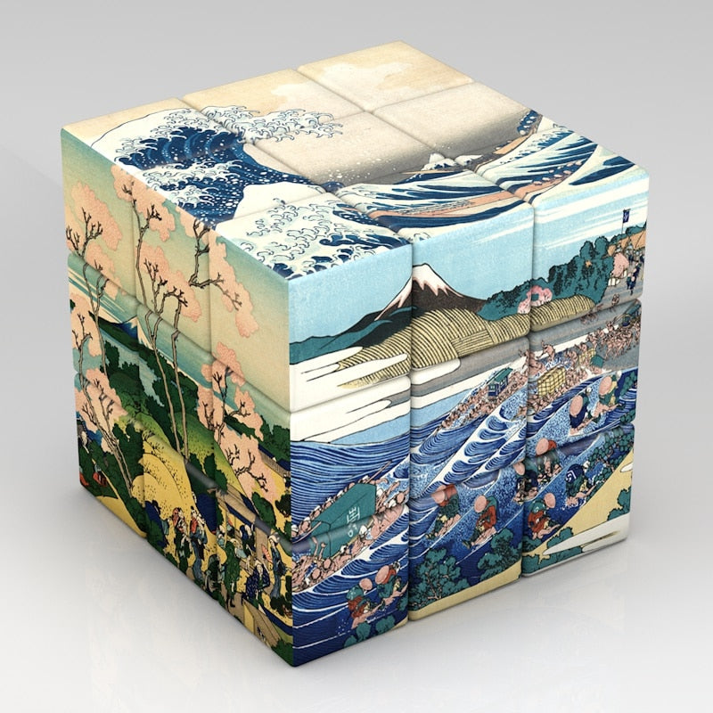 historia del arte cubos de rubik