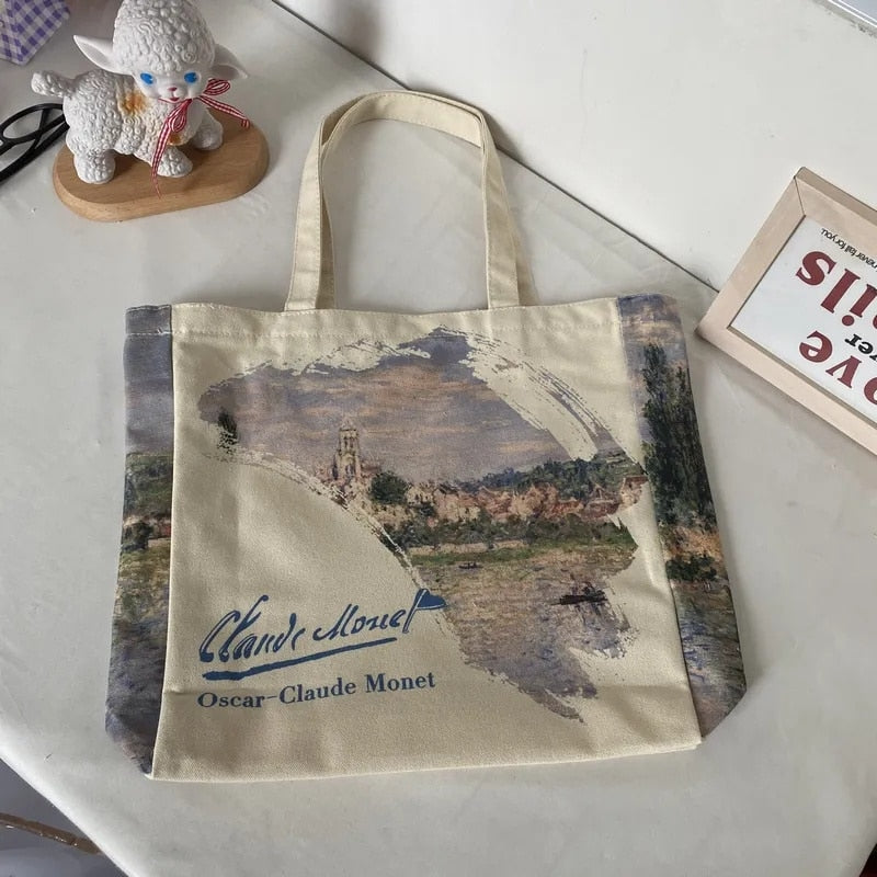 Bolso tote artístico de Claude Monet