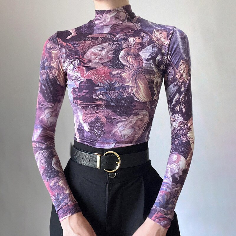 Haut inspiration Primavera Botticelli