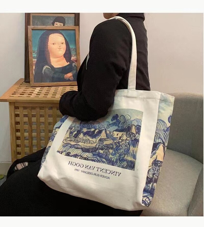 Bolsos de lona artísticos de Van Gogh
