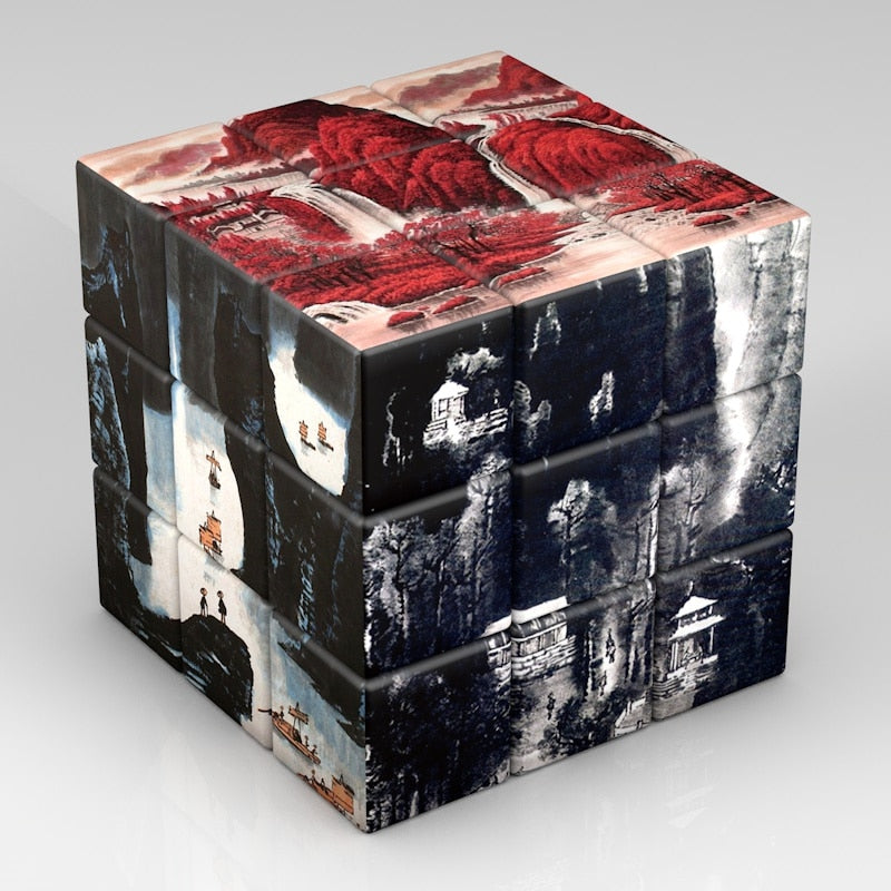 historia del arte cubos de rubik