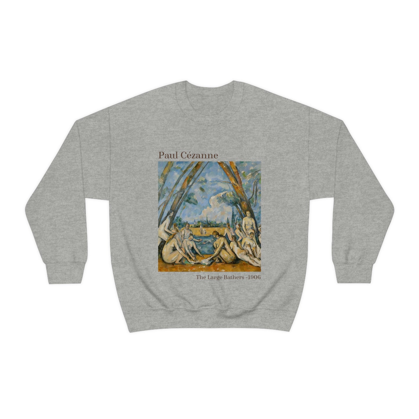 Sudadera Paul Cézanne Las grandes bañistas