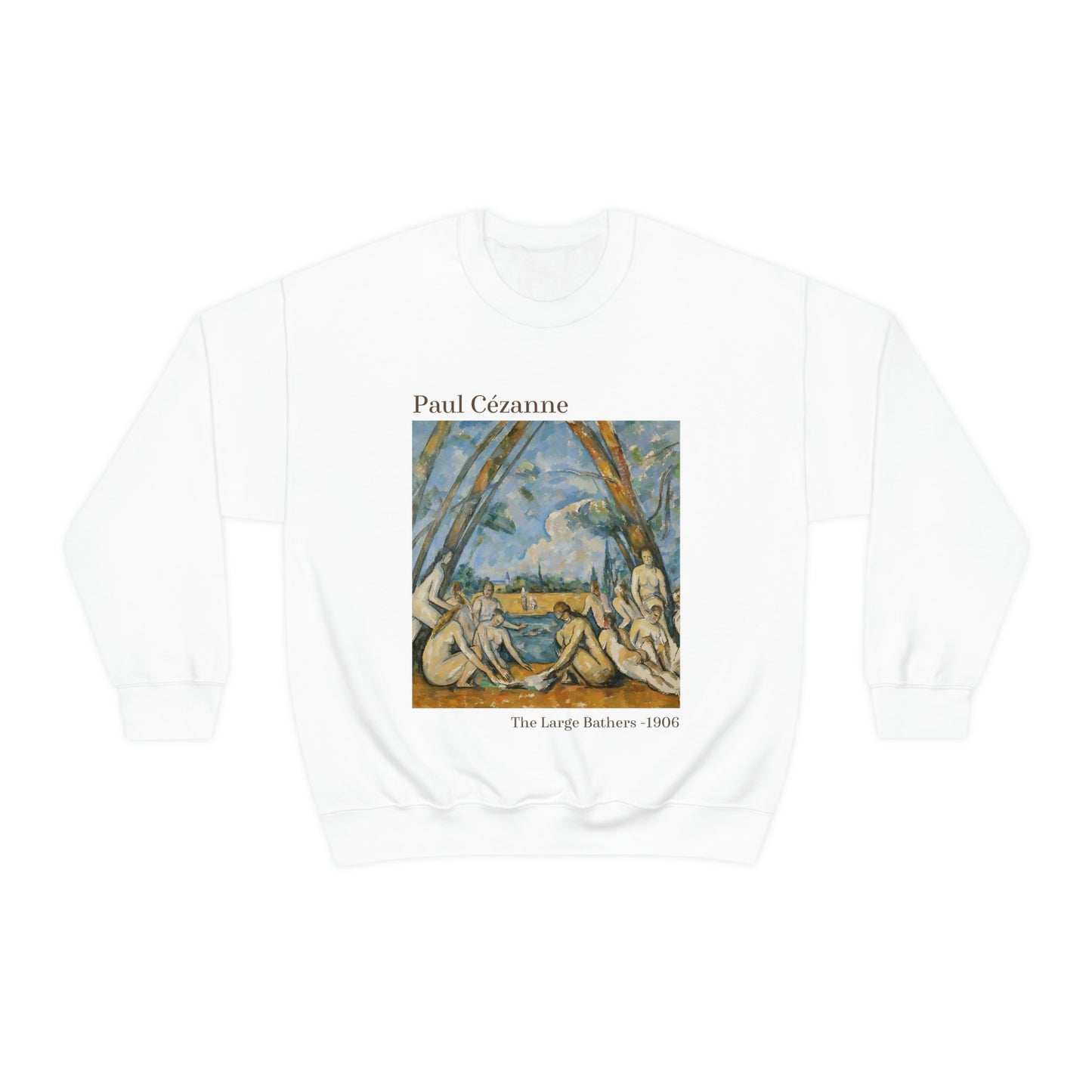 Sudadera Paul Cézanne Las grandes bañistas