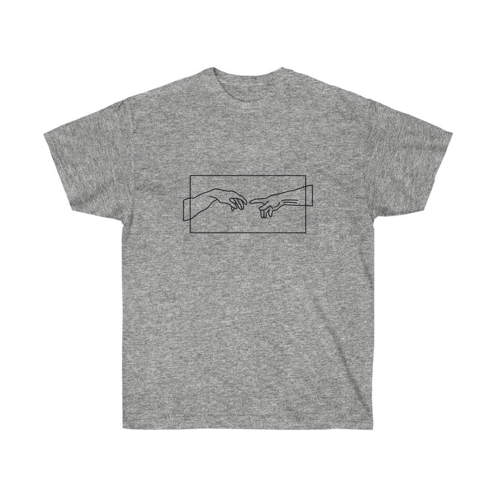 Camiseta minimalista creación de Adam