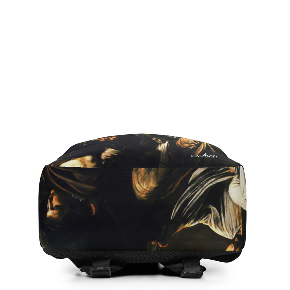 SAC À DOS SEPT ŒUVRES DE MISÉRICORDE CARAVAGGIO