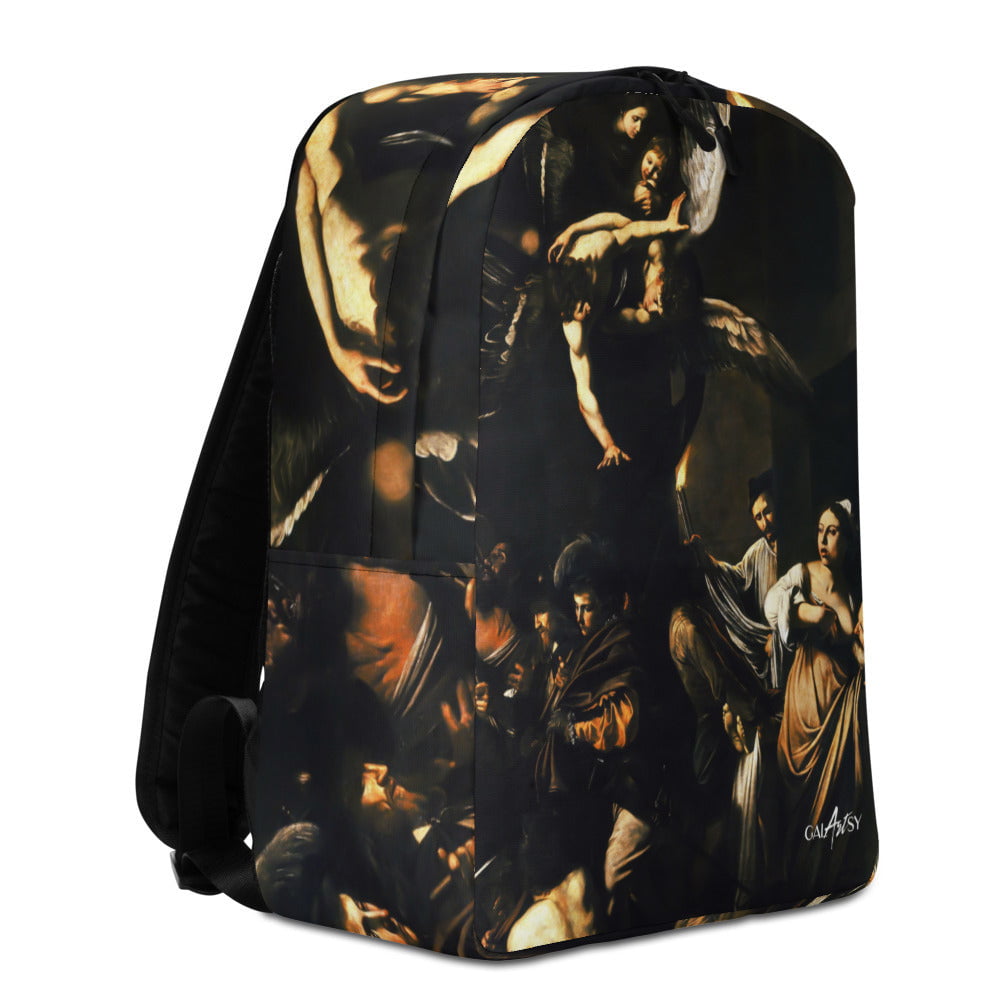 SAC À DOS SEPT ŒUVRES DE MISÉRICORDE CARAVAGGIO