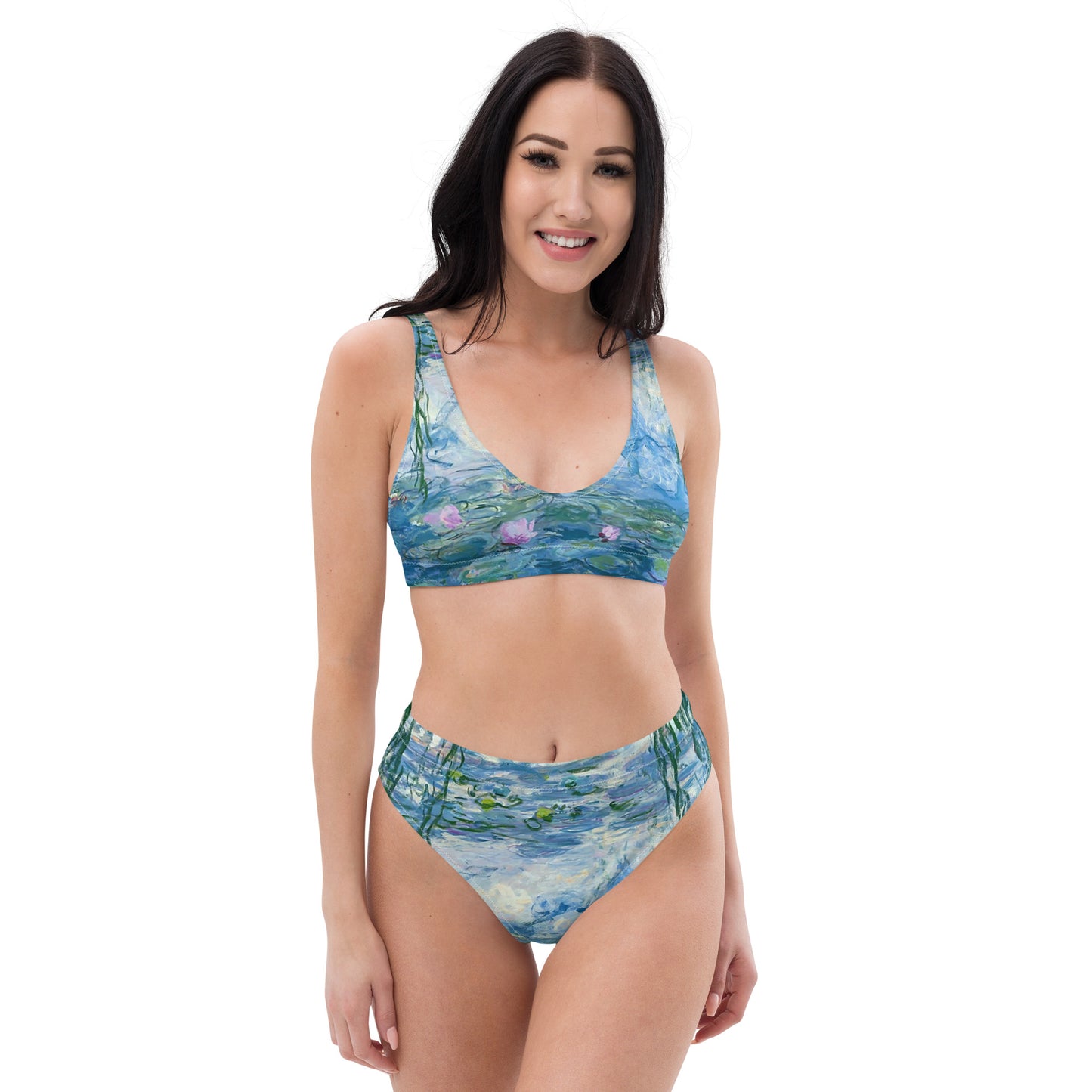 Claude Monet Bikini taille haute Nymphéas