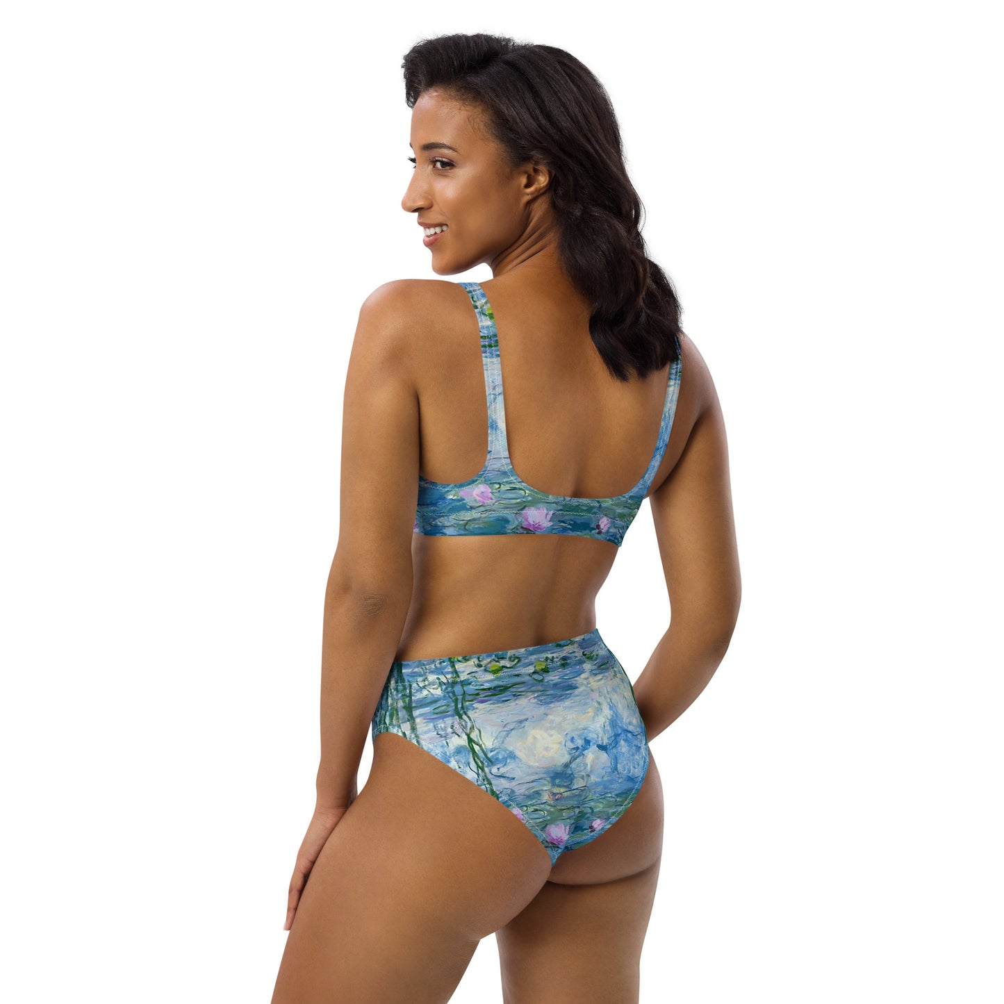 Claude Monet Bikini taille haute Nymphéas